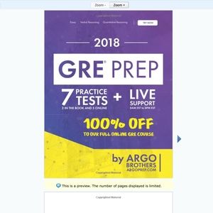 GRE Prep by Argo Brothers